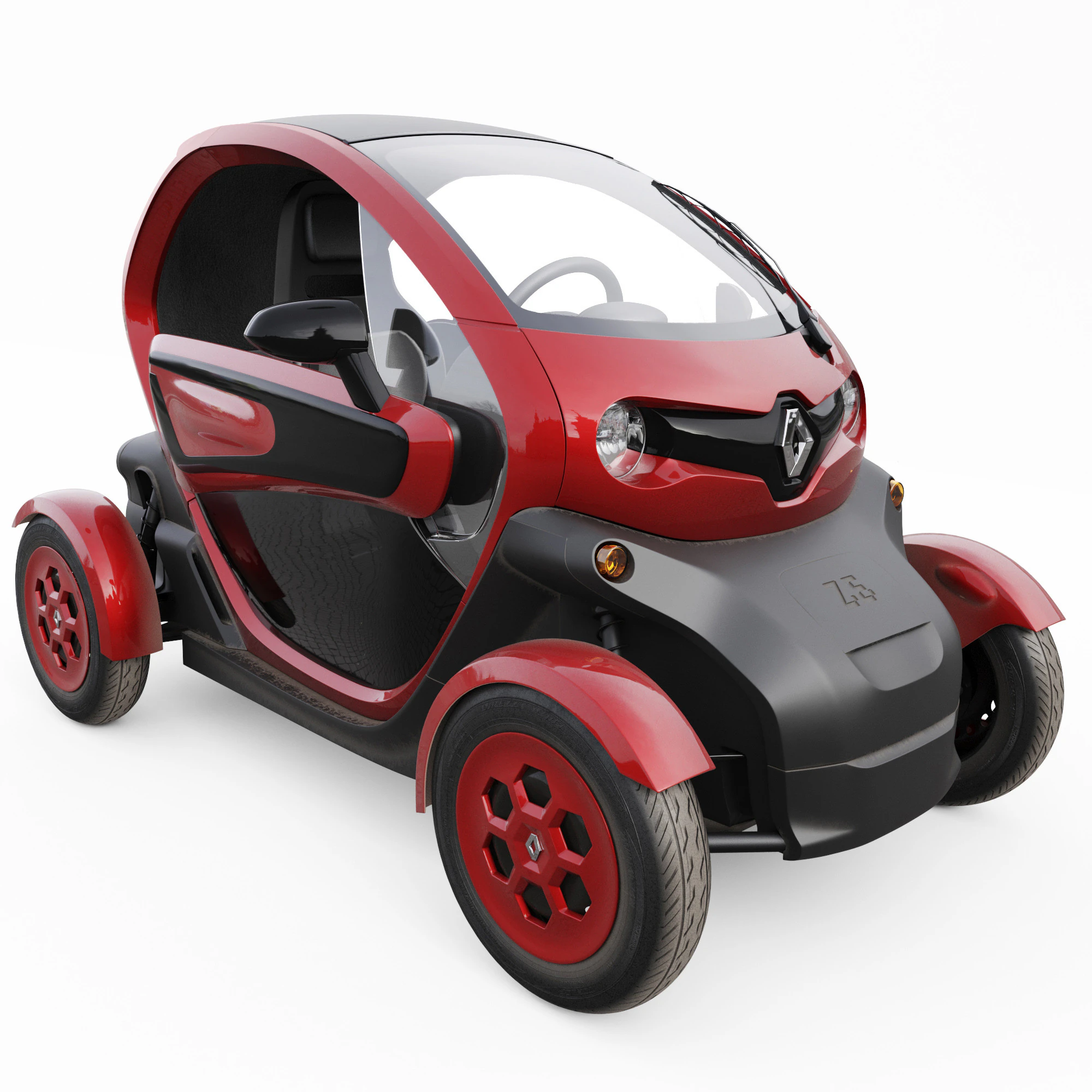 Renault Twizy 3D Model .c4d .max .obj .3ds .fbx .stl .blend 