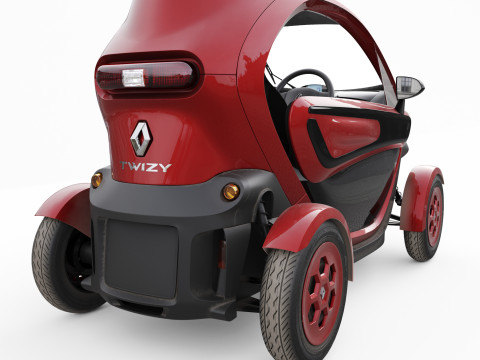 Renault Twizy 3D Model