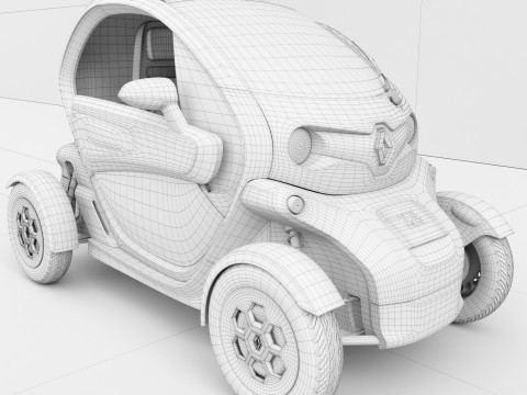 Renault Twizy 3D Model