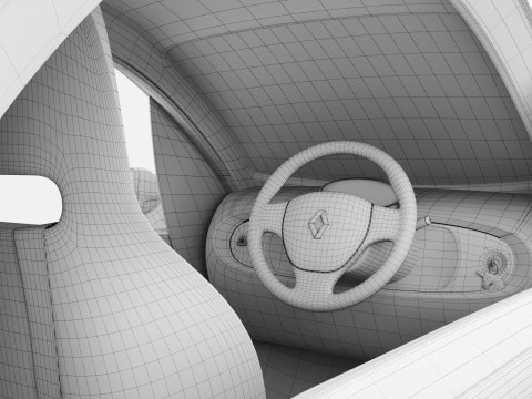 Renault Twizy 3D Model