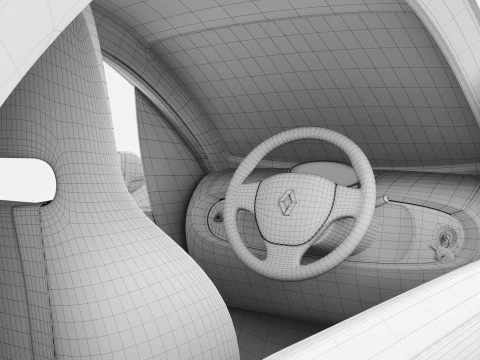 Renault Twizy 3D Model