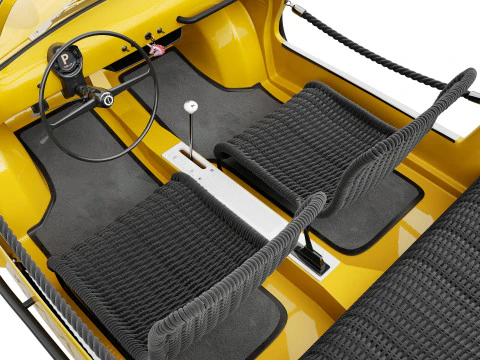 Fiat 500 Jolly Icon-e 3D Model