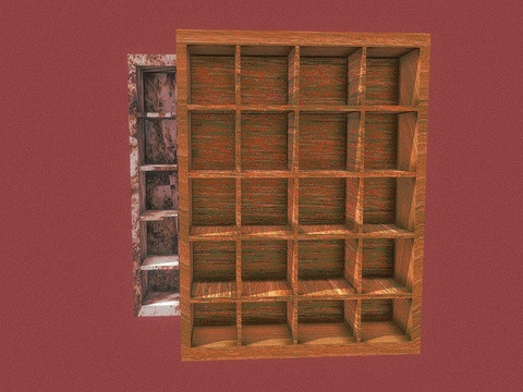 PSX - 2 Okul Dolabı 3D Model