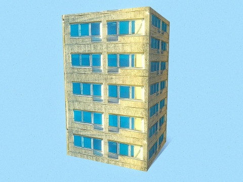 PSX – Gebäude 3D Modell