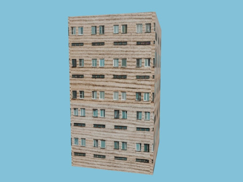 PSX – Gebäude 3D Modell