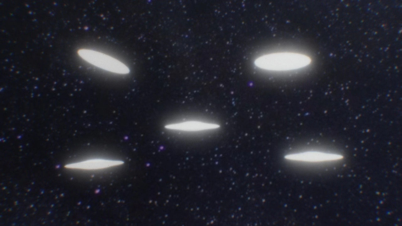Flying Saucers 3D Model .c4d .max .obj .3ds .fbx .stl .blend 