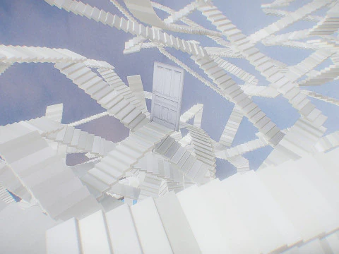 Weg naar de hemel 3D Model