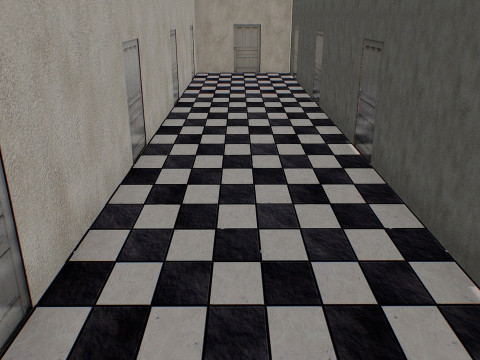 PSX – Przedpokój Model 3D