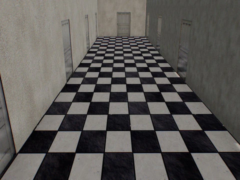 PSX - Corredor Modelo 3D