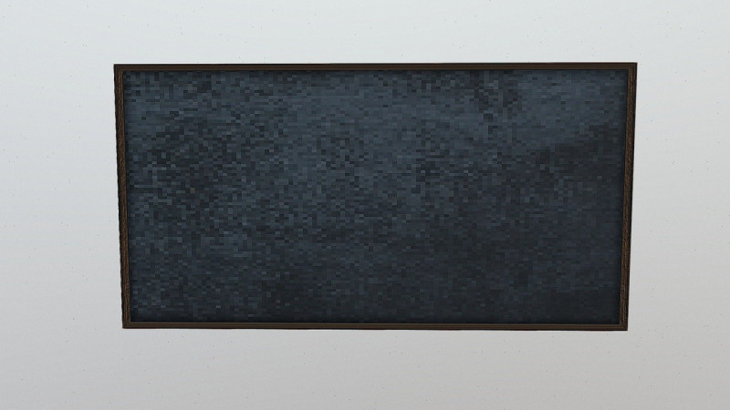 पीएसएक्स - ब्लैकबोर्ड 3D मॉडल .c4d .max .obj .3ds .fbx .stl .blend 