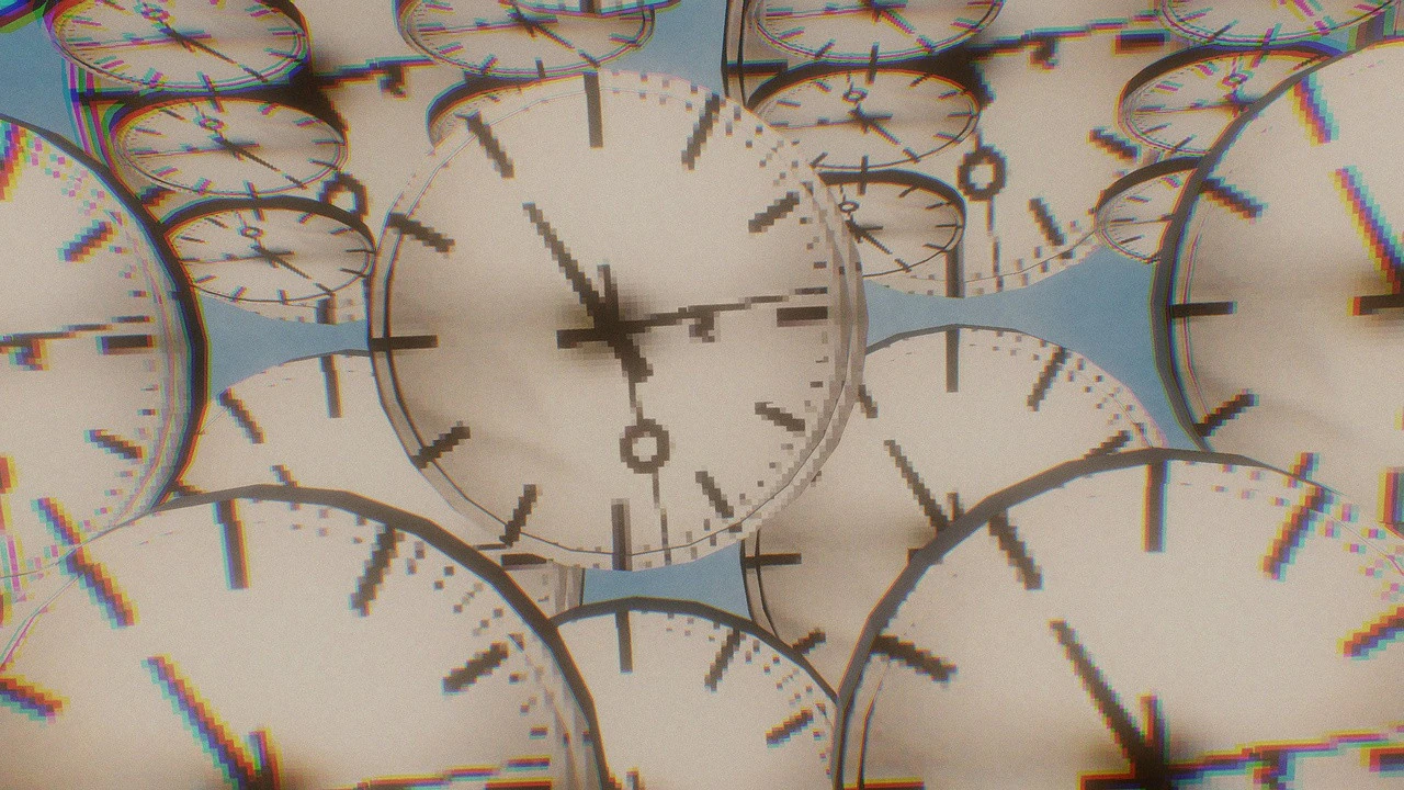 Clock 3D Model .c4d .max .obj .3ds .fbx .stl .blend 