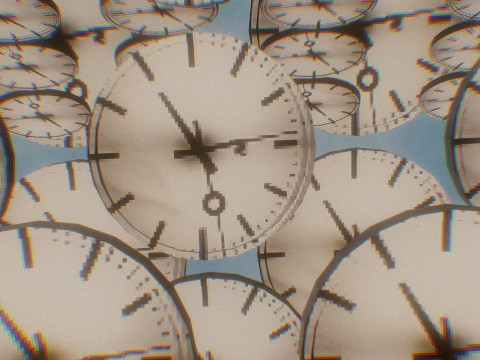 घड़ी 3D मॉडल