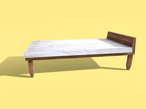 Cama Modular Modelo 3D