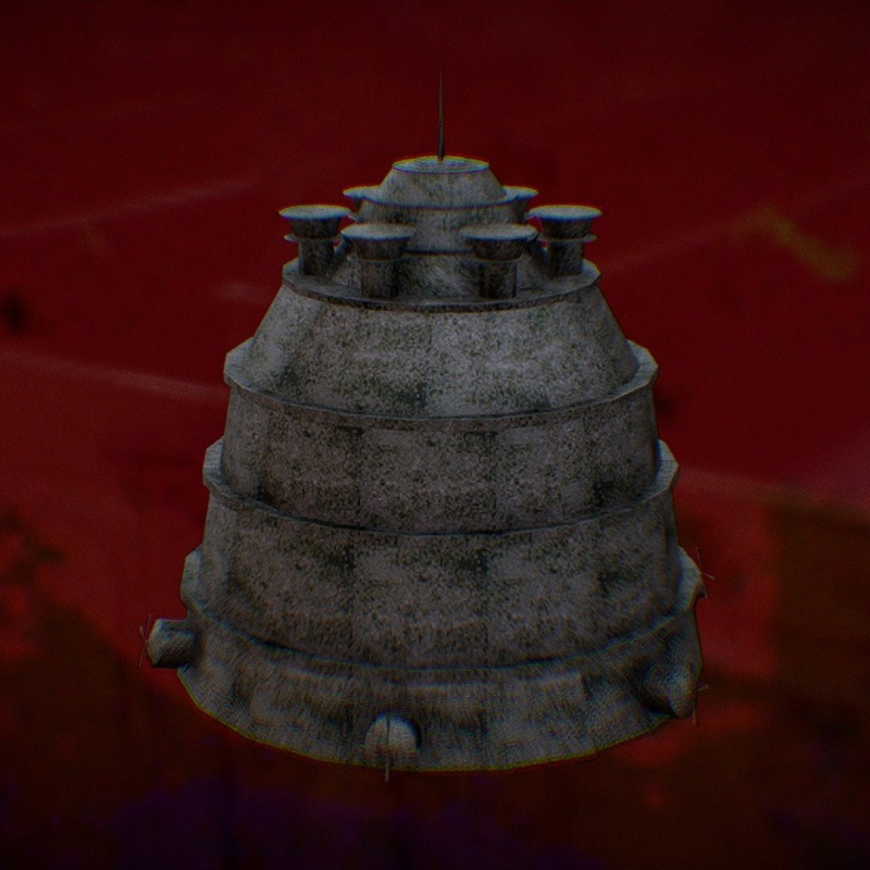 ヴィマナ - 古代インドの航空機 3Dモデル .c4d .max .obj .3ds .fbx .stl .blend 