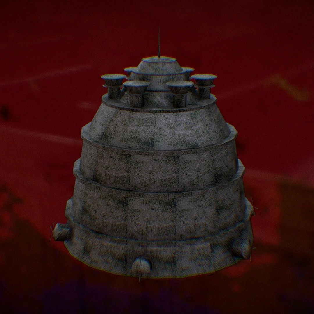 Vimana - Ancient indian Aircraft 3D Model .c4d .max .obj .3ds .fbx .stl .blend