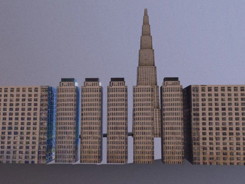 PSX-BAUSATZ 1 3D Modell