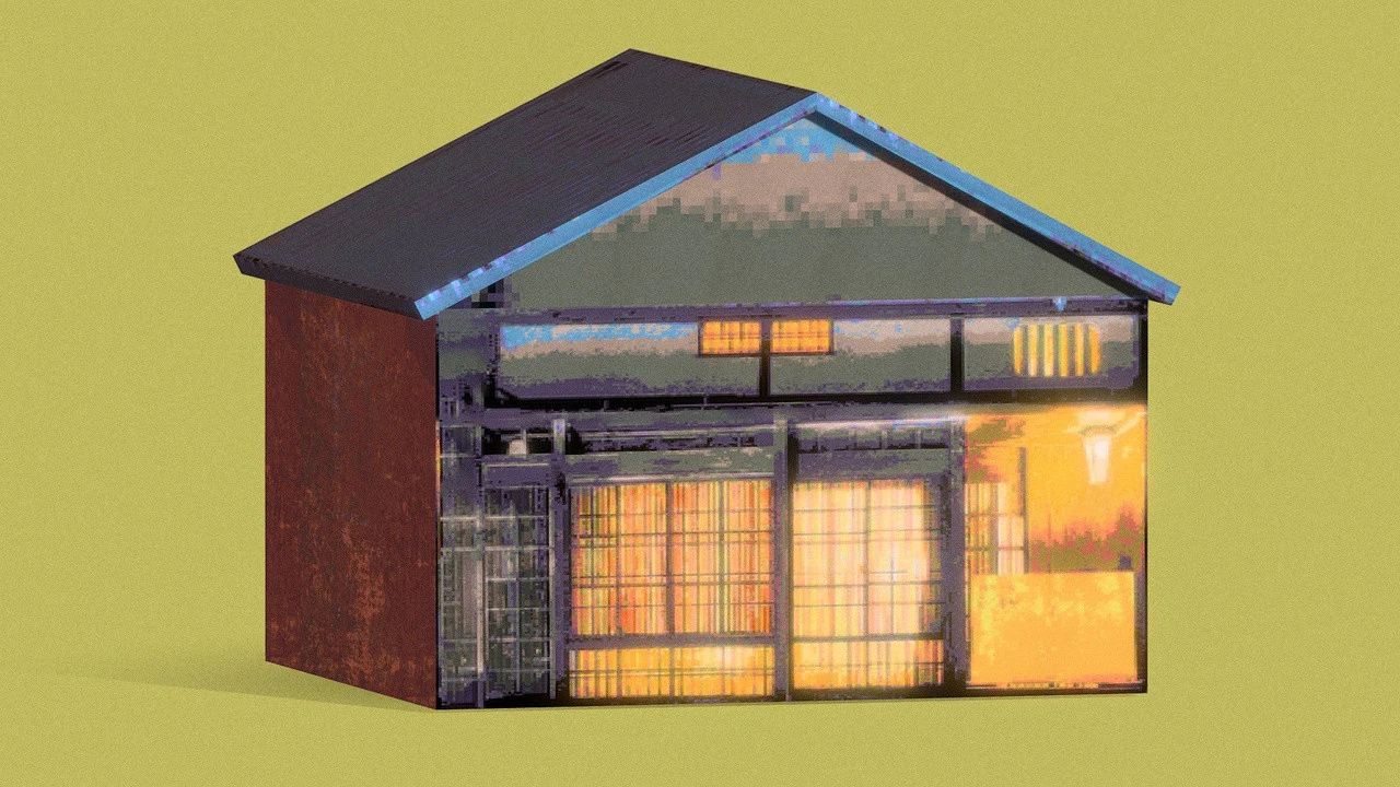 PSX Japanese Traditional House 3D Model .c4d .max .obj .3ds .fbx .stl .blend 