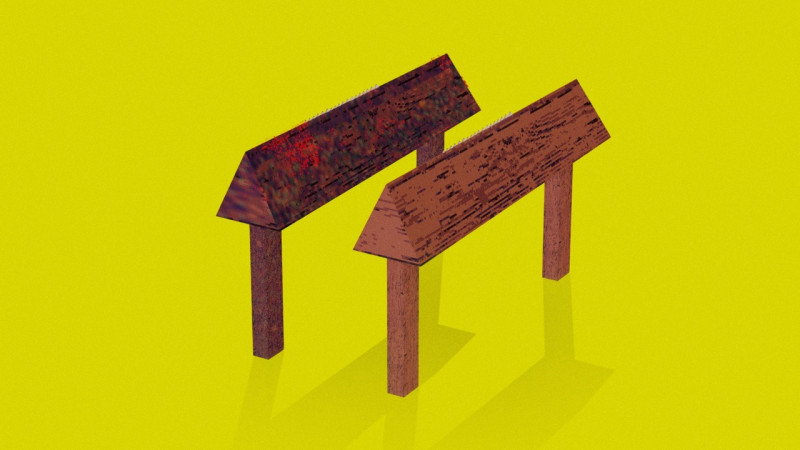 Тортурний пристрій 2 - Іспанський осел 3D Модель .c4d .max .obj .3ds .fbx .stl .blend