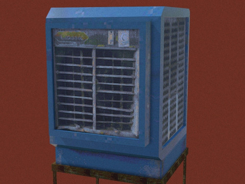 रूम कूलर पीएसएक्स 3D मॉडल
