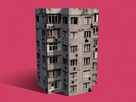 PSX-Sowjetwohnung 3D Modell