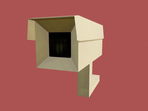 PSX - CCTV カメラ 3Dモデル