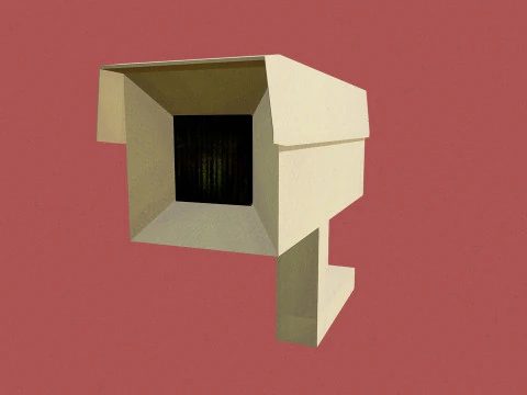 PSX &ndash; kamera CCTV Model 3D