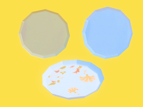 PSX – 3 Teller 3D Modell