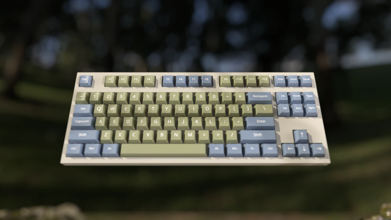 Keyboard model 3D Model .c4d .max .obj .3ds .fbx .stl .blend 
