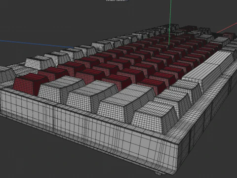 Keyboard model 3D Model