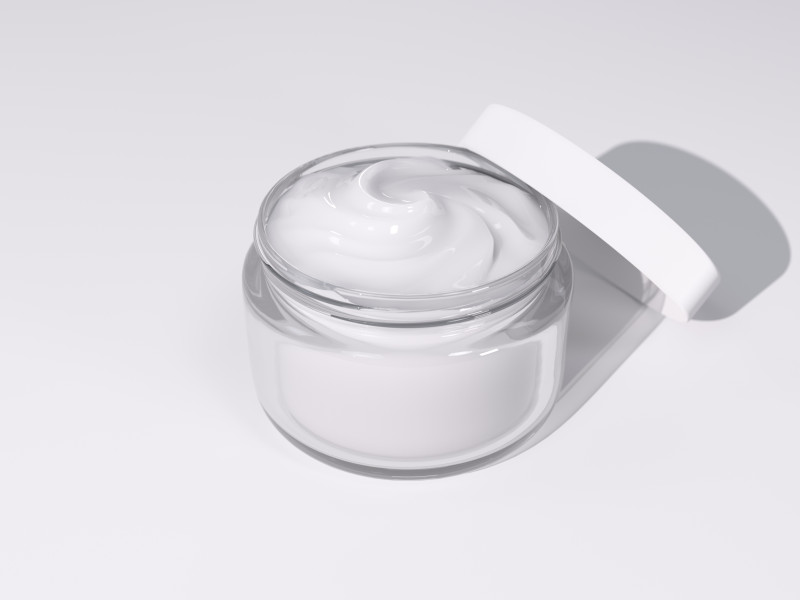 Cream jar 3D Model .c4d .max .obj .3ds .fbx .stl .blend 