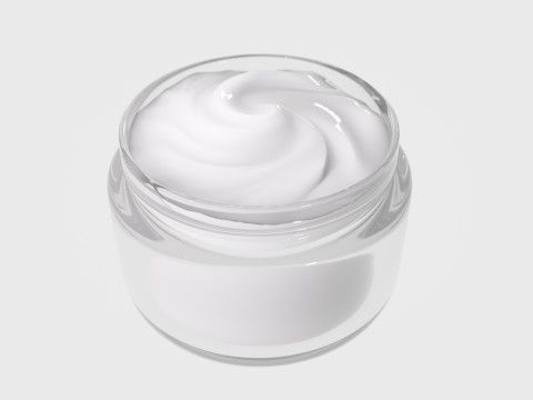 Cream jar 3D Model
