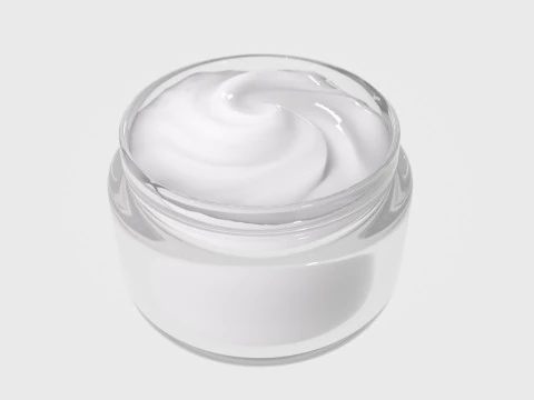 Cream jar 3D Model