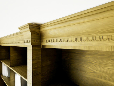 Kitaplık modeli 3D Model