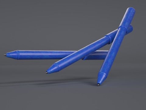 Długopis Model 3D