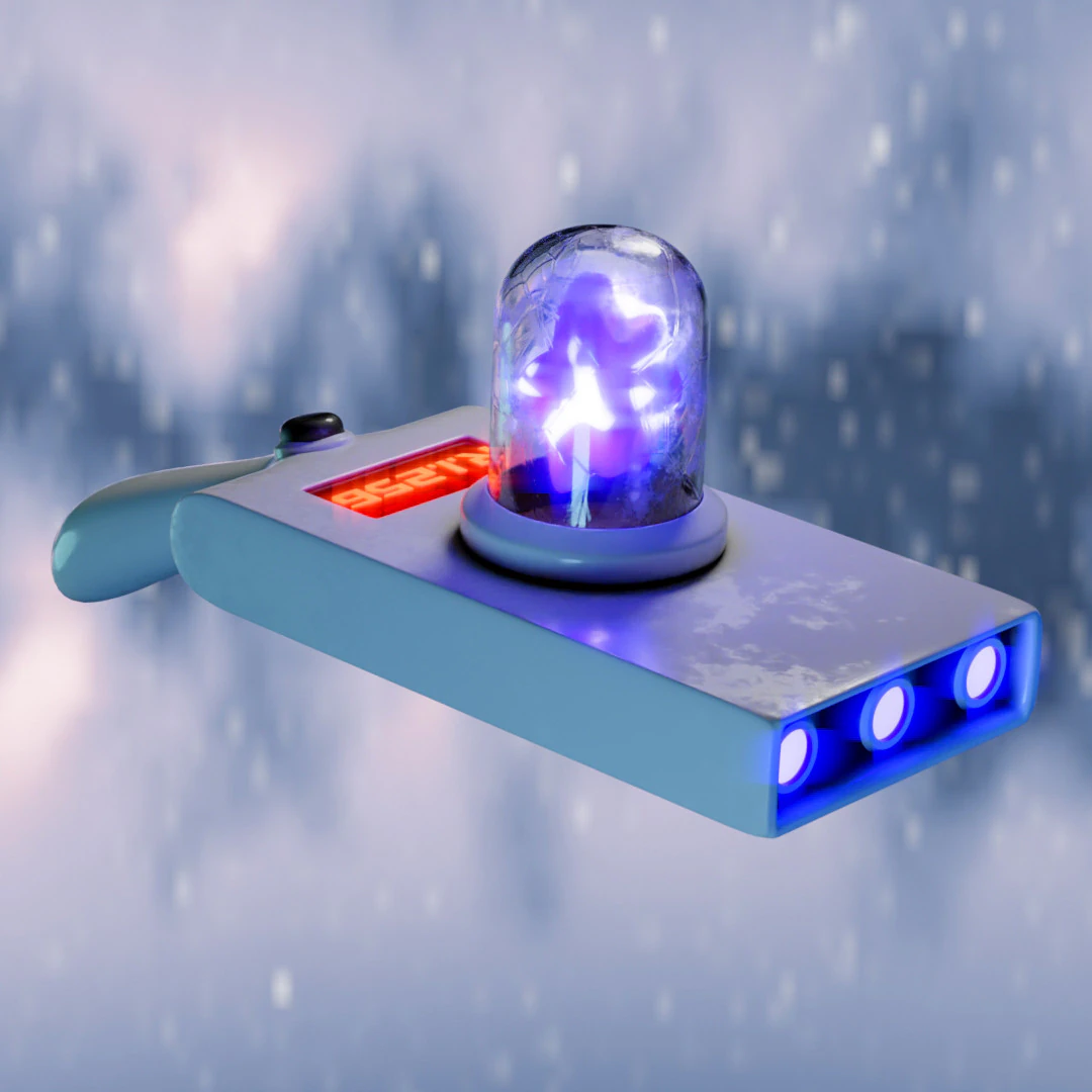 Concept of Portal from Rick and Morty 3D Model .c4d .max .obj .3ds .fbx .stl .blend 