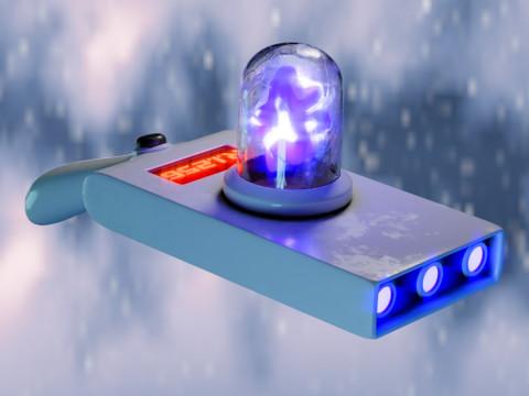 Koncepcja Portalu z Ricka i Morty'ego Model 3D