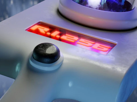 Concept of Portal from Rick and Morty 3D Model