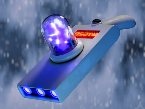 Concept of Portal from Rick and Morty 3D Model