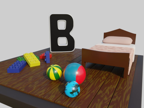 Alfabet litery B Model 3D