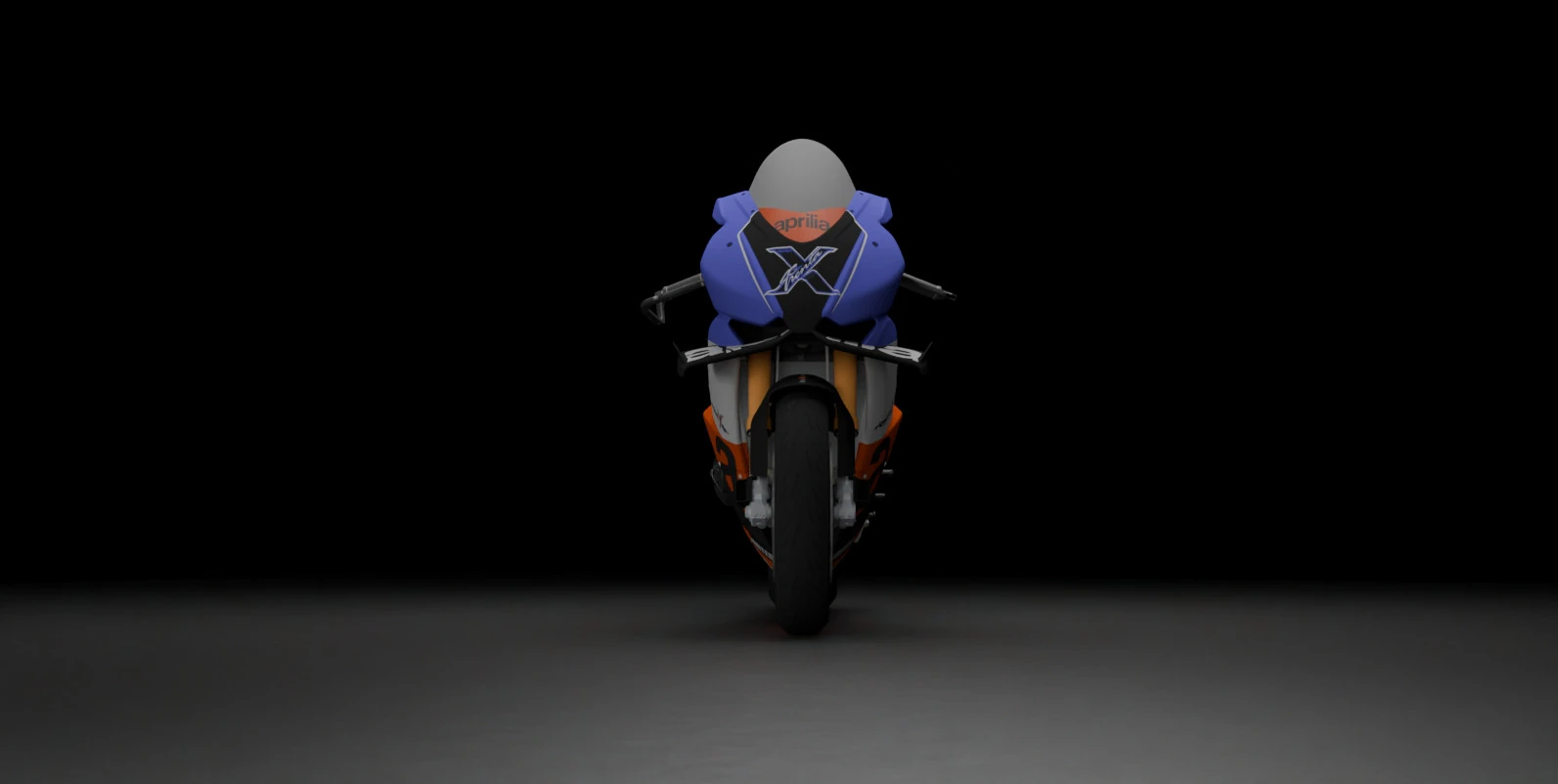 APRILIA RSV4 XTRENTA 2022 3D Model .c4d .max .obj .3ds .fbx .stl .blend