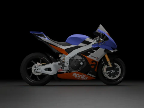 APRILIA RSV4 XTRENTA 2022 3D Model