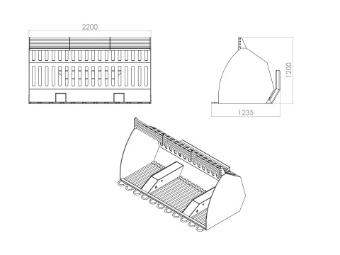 Beet Bucket 3D Model