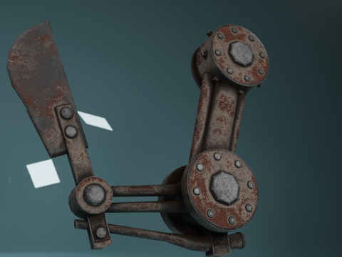 CHAINSAW PACK WITH 3 DIFFERENT MODELS Low-poly 3D 3D Model