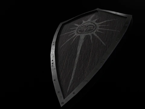 Medieval fantasty weapon pack Low-poly 3D Model