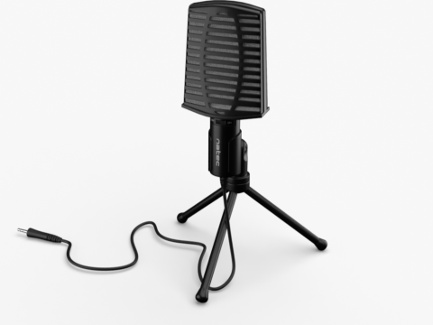 टेबल माइक्रोफोन - नैटेक 3D मॉडल