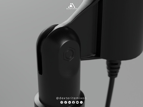 Micrófono de mesa - natec Modelo 3D