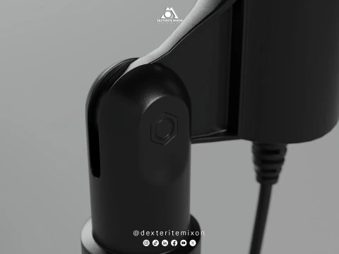 Table Microphone - natec 3D Model
