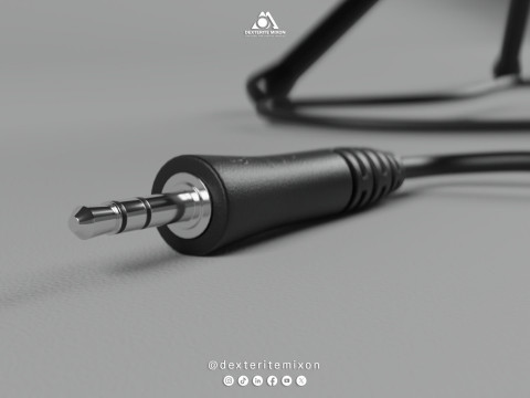 Micrófono de mesa - natec Modelo 3D