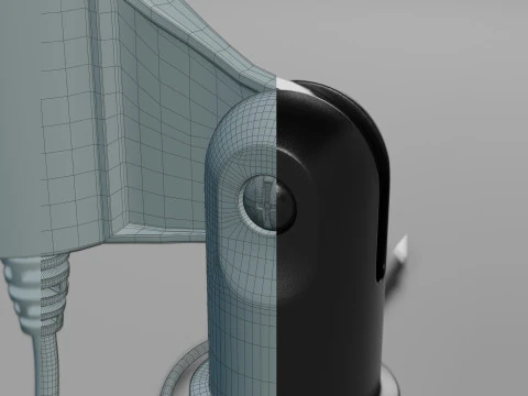 Table Microphone - natec 3D Model
