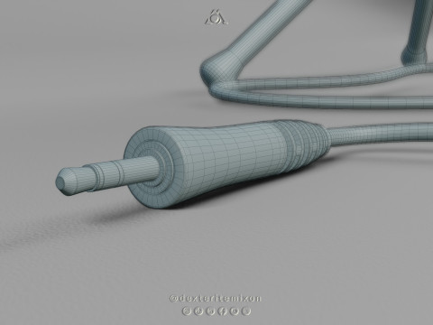 Micrófono de mesa - natec Modelo 3D